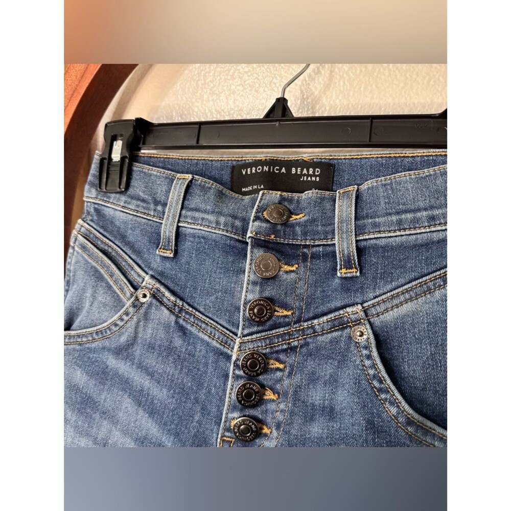 Veronica Beard Ryleigh High Rise Jeans - Picture 4 of 6